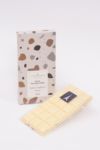 La Focaccia - Barra Chocolate Blanco Frambuesa