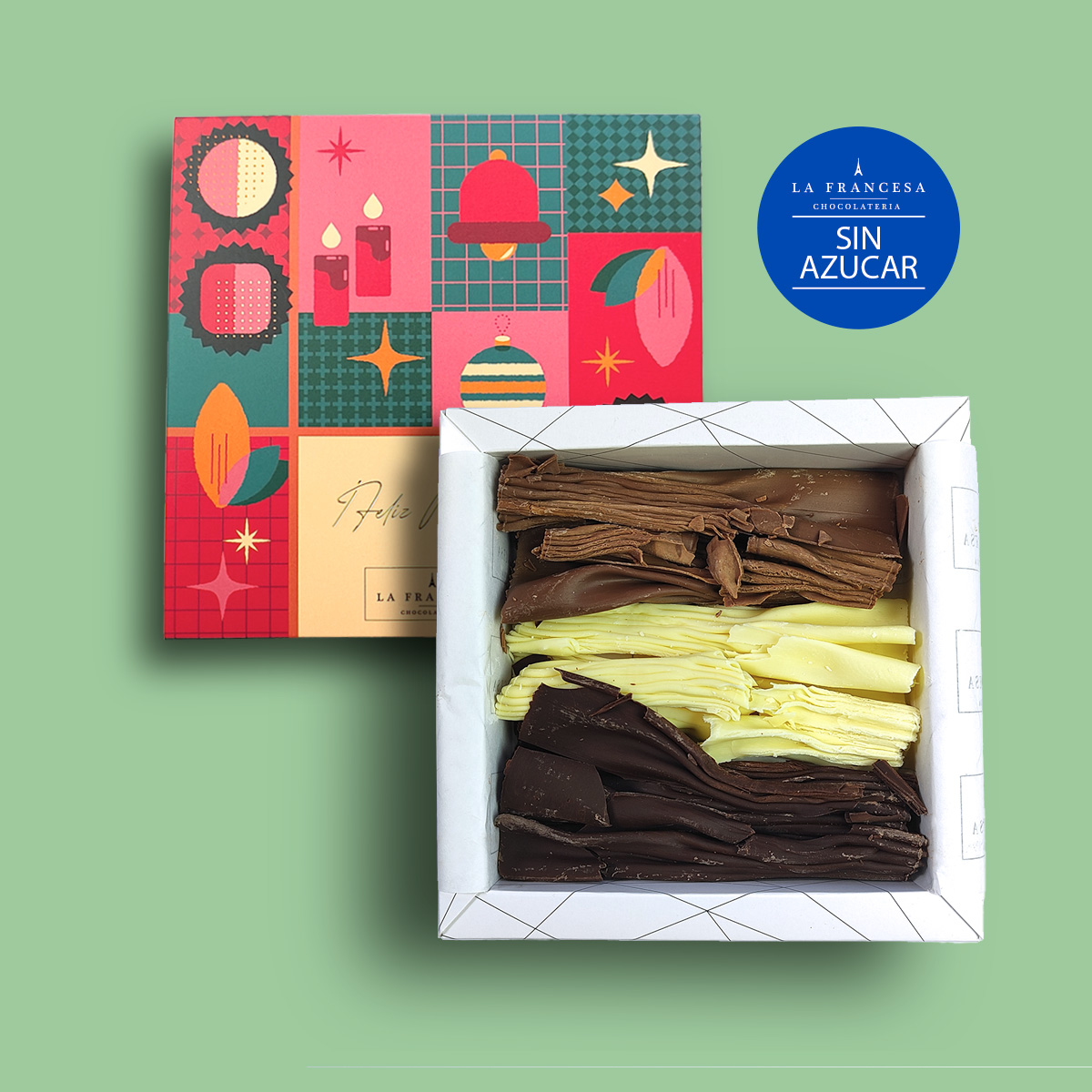 La Focaccia - Box navidad Rama 130 gramos sin azúcar